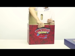 Kundenspezifischer Papierkarten-Kasten 0.35mm Logo Foldable Packaging Box Mattles Lamaniation